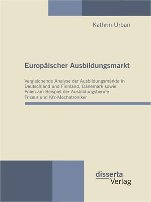 cover image of Europäischer Ausbildungsmarkt